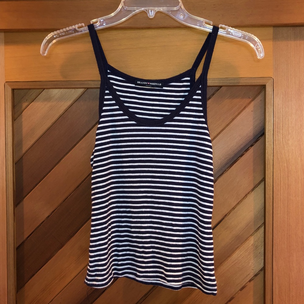 Cute brandy Melville striped tank